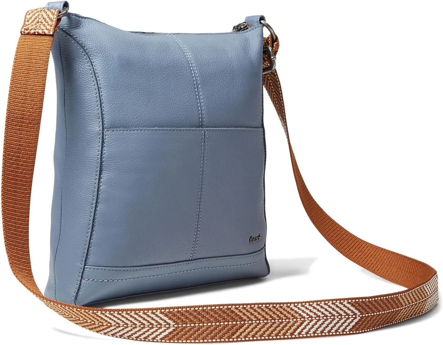 The Sak Lucia Leather Crossbody Purse - Premium Leather Women's Handbag for Everyday & Travel - Cross Body Bag With Zipper