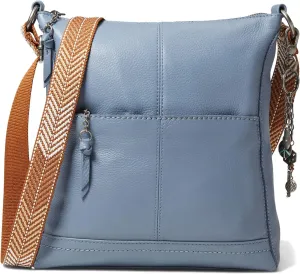 The Sak Lucia Leather Crossbody Purse - Premium Leather Women's Handbag for Everyday & Travel - Cross Body Bag With Zipper