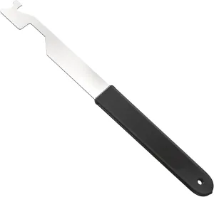 The Ultimate Multipurpose Firefighting Tool for First Responders and Firefighters by WEIGUZC - Made from Durable Spring Steel - Black (White)