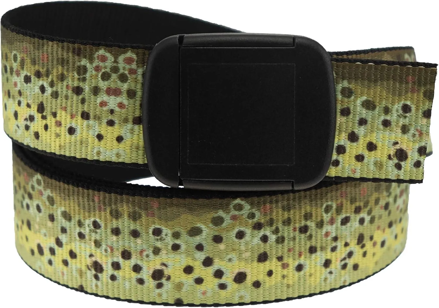 Thomas Bates Fish Pattern Metal Free Hiker Web Belts