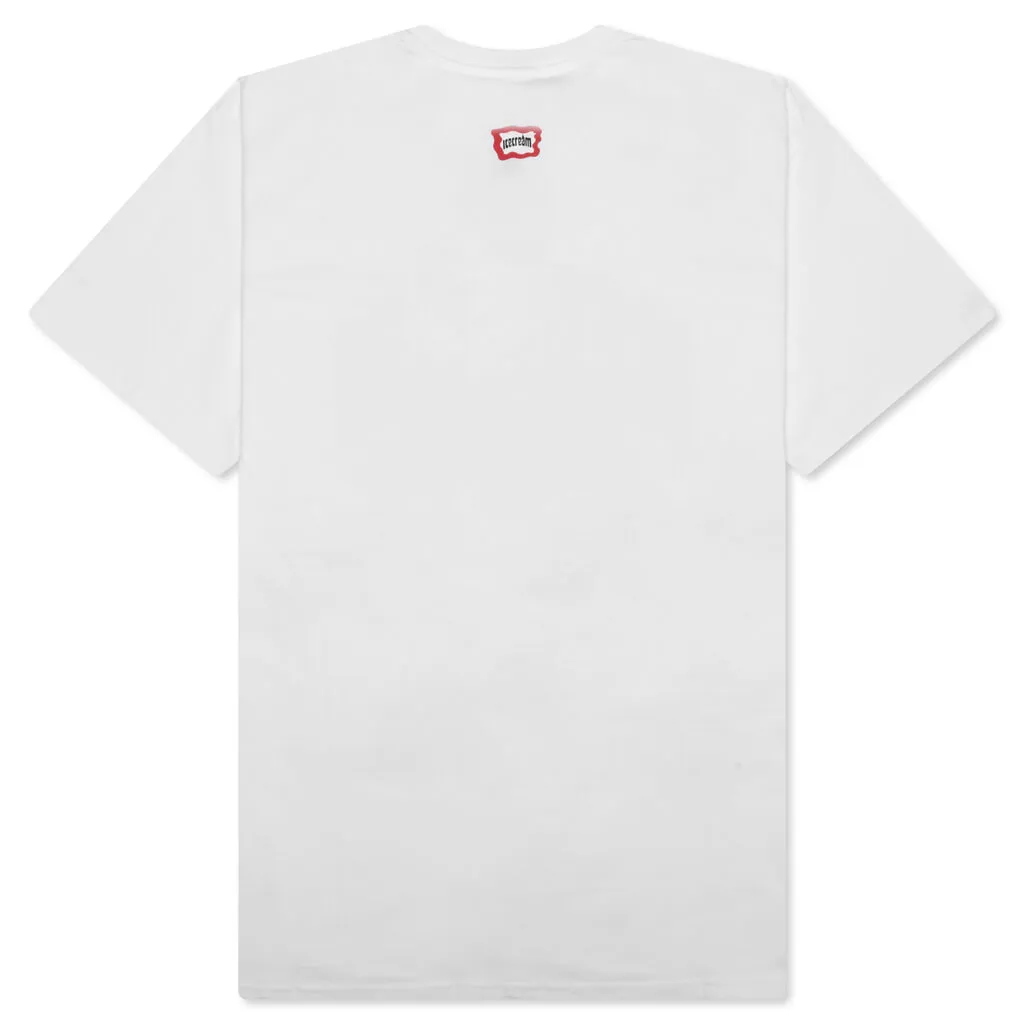 Tiger S/S Tee - White