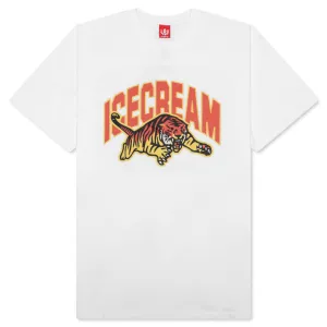 Tiger S/S Tee - White