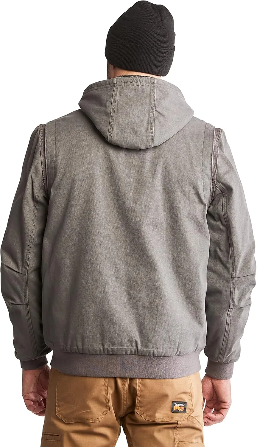 Timberland PRO Men's Gritman Lined Canvas Hooded Jacket