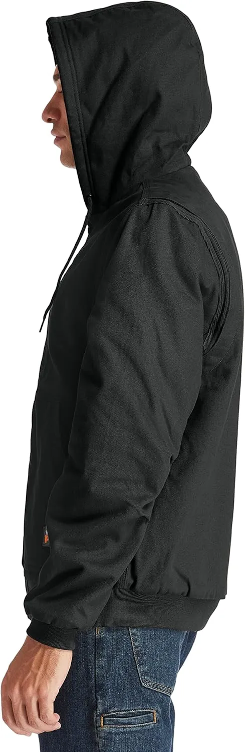 Timberland PRO Men's Gritman Lined Canvas Hooded Jacket