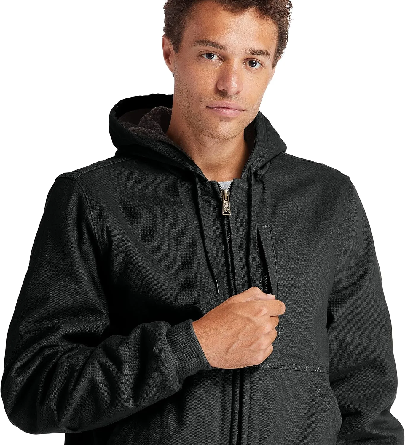 Timberland PRO Men's Gritman Lined Canvas Hooded Jacket