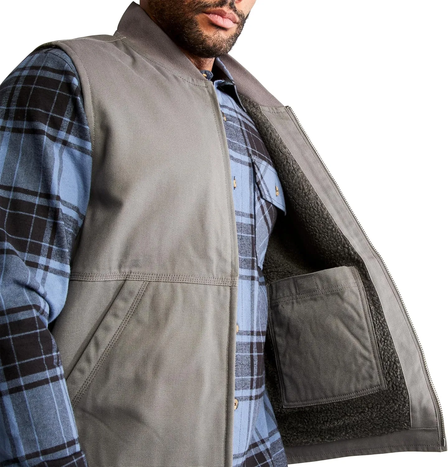 Timberland Unisex Adult Gritman Lined Canvas Vest