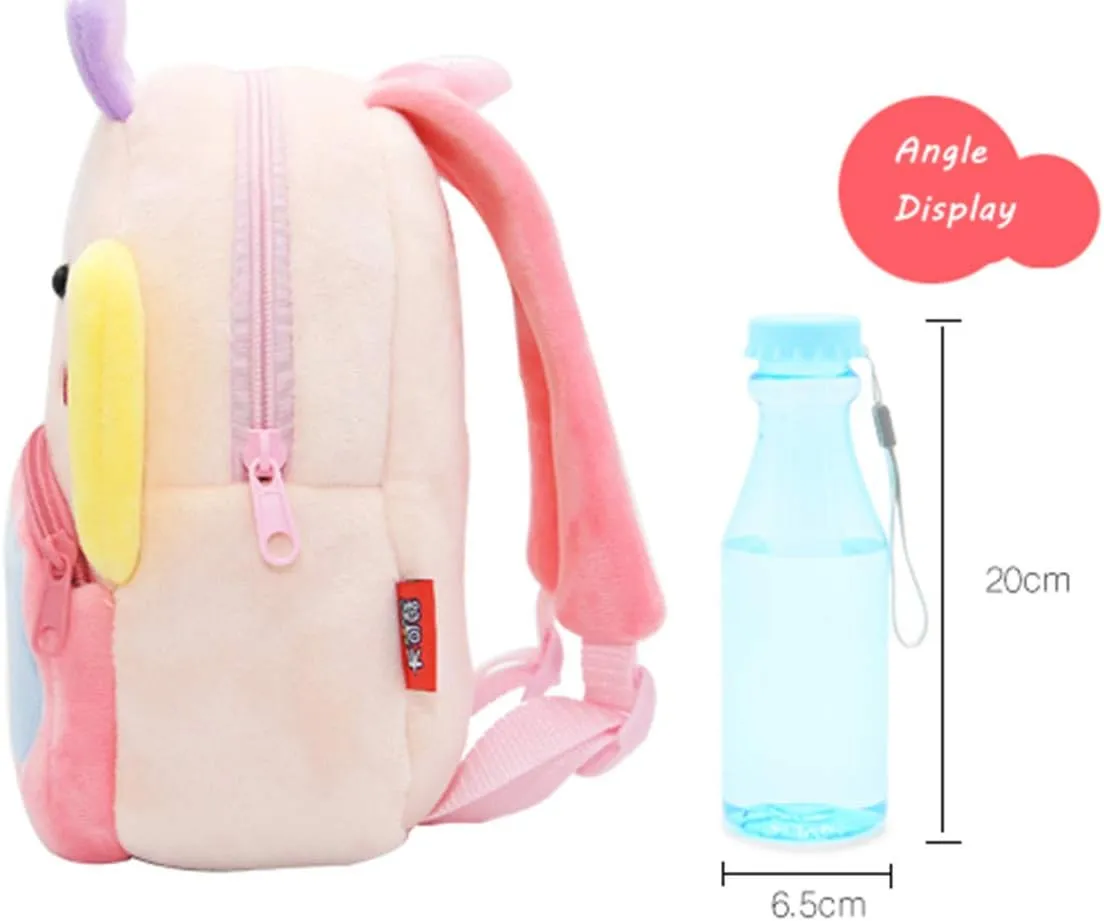 Toddler Backpack Zoo Plush Mini Daypack Animal Cartoon Travel Bag for Baby Girl Boy