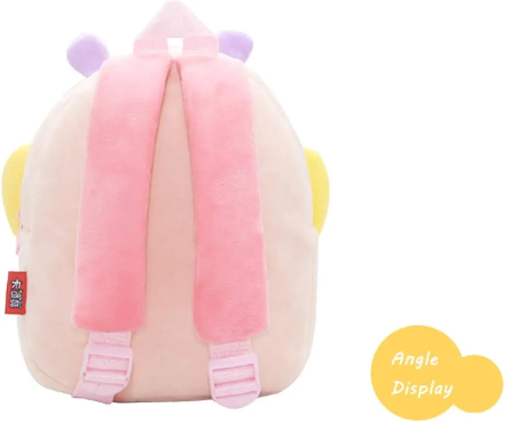 Toddler Backpack Zoo Plush Mini Daypack Animal Cartoon Travel Bag for Baby Girl Boy