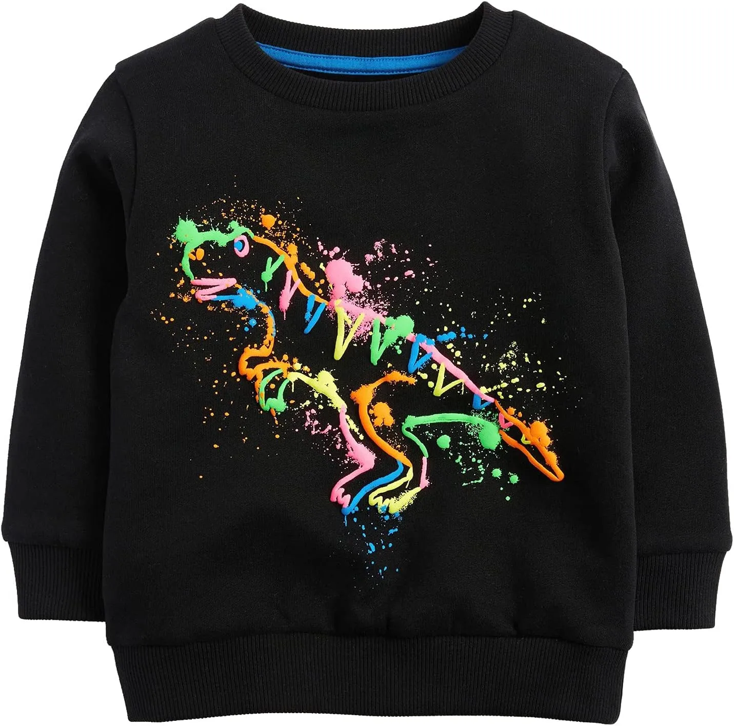 Toddler Boy Cotton Crewneck Long Sleeve Sweatshirt Christmas Clothing 2-7T