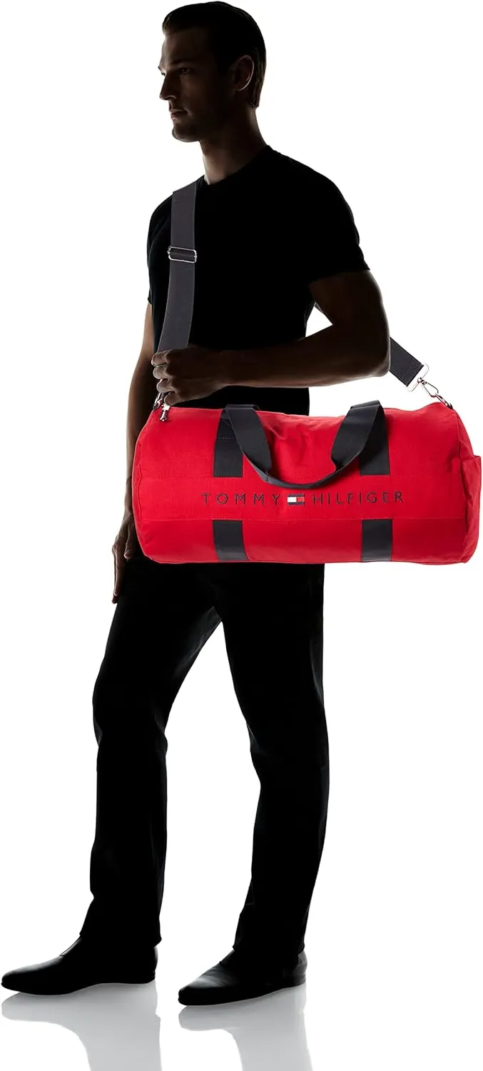 Tommy Hilfiger Men's Jackson Canvas Duffle Bag