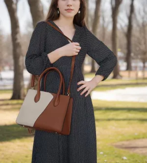 Tote Bag for Women With Zipper waterproof Leather Handbags Multi Pocket Purses Shoulder Bags Crossbody Bag Medium Purses