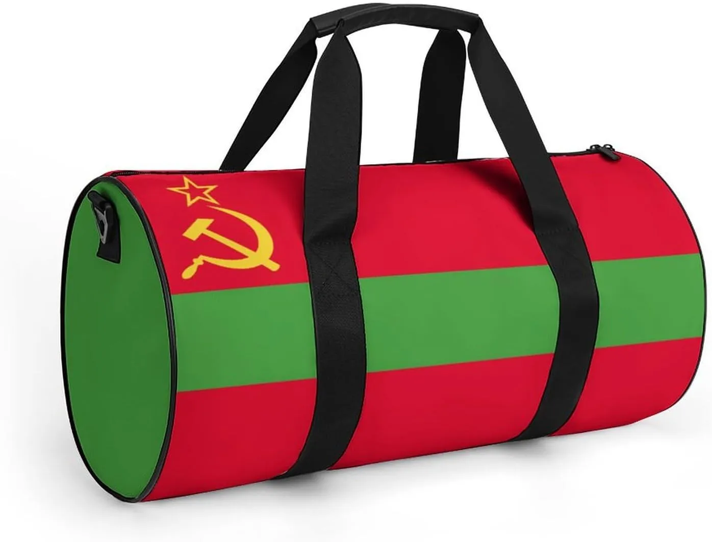 Transnistria Flag Gym Duffle Bag for Boys Girls with Wet Pocket Sports Weekender Travel Carry On