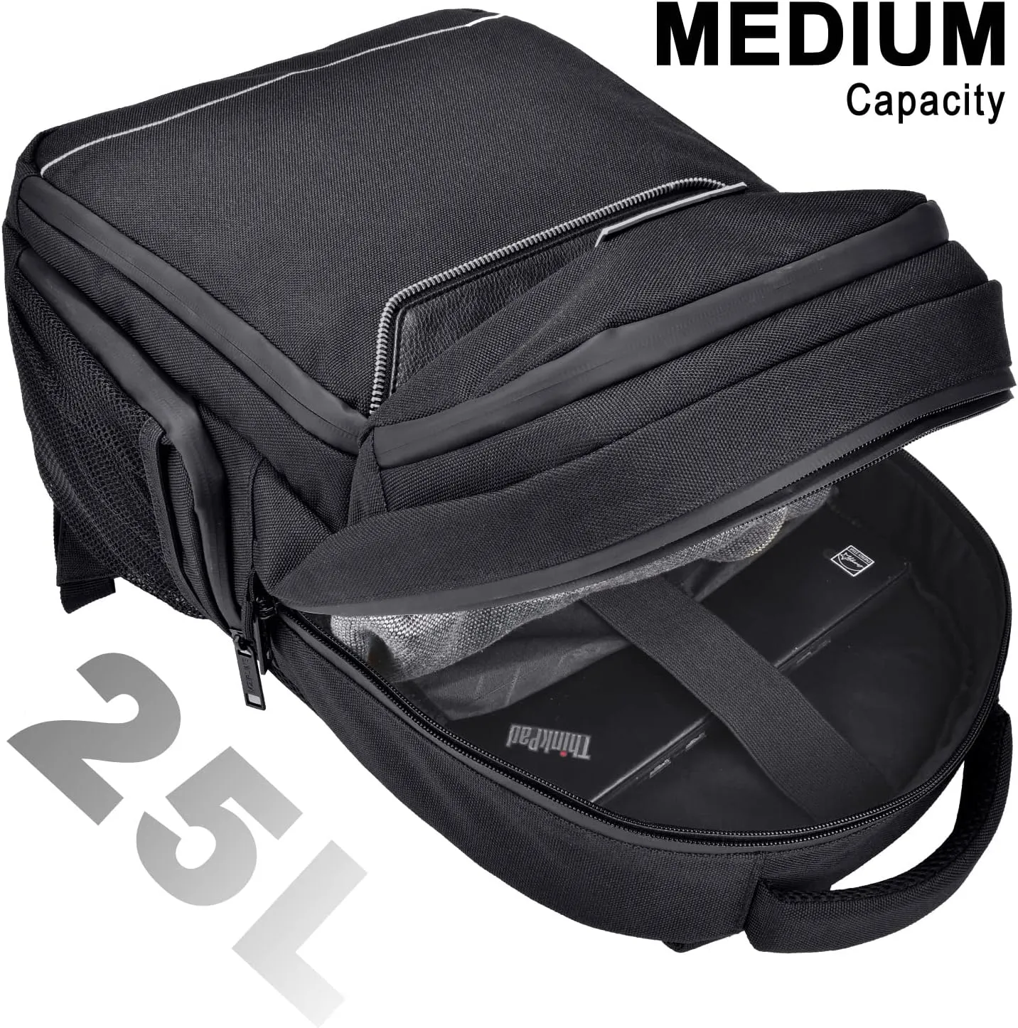 Travel Backpack Bag Anti-Theft Business Laptop Backpack with Lock,Large Daypack Travel bags for College Men & Women (Black)