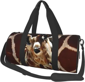 Travel Duffle Bag for Men Women, Giraffe Duffle Bags for Sport Gym Overnight Luggage