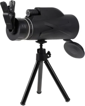 Travel-Friendly Night Vision Telescope 80x100 Waterproof High Magnification with Phone Clamp for Outdoor Use