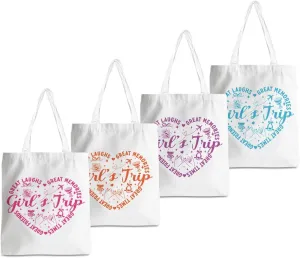 Travel Gifts, Weekend Vacation Trip Tote Bag, Weekender Bags for Women Friends, Friendship Gifts