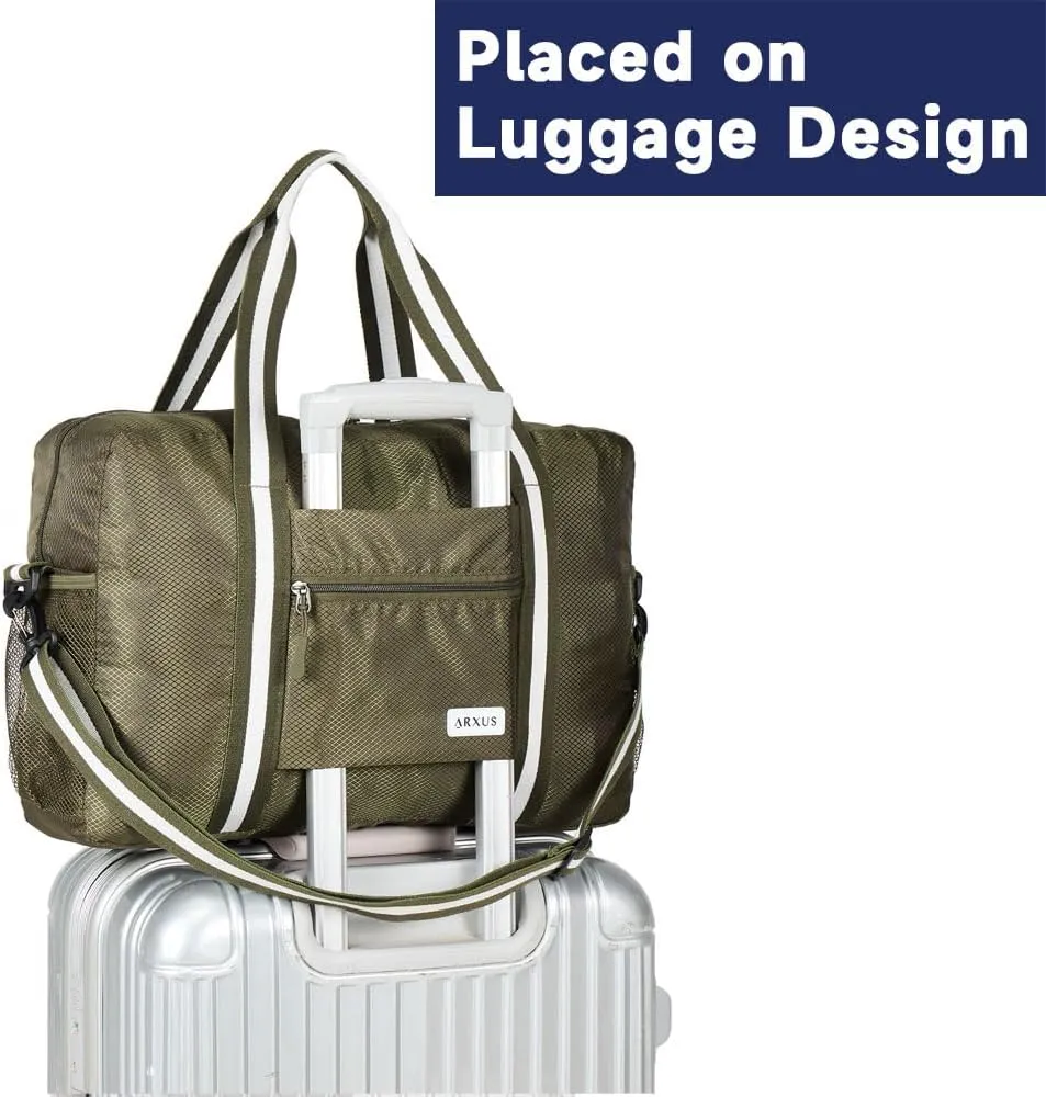 Travel Lightweight Waterproof Foldable Storage Carry Luggage Duffle Tote Bag