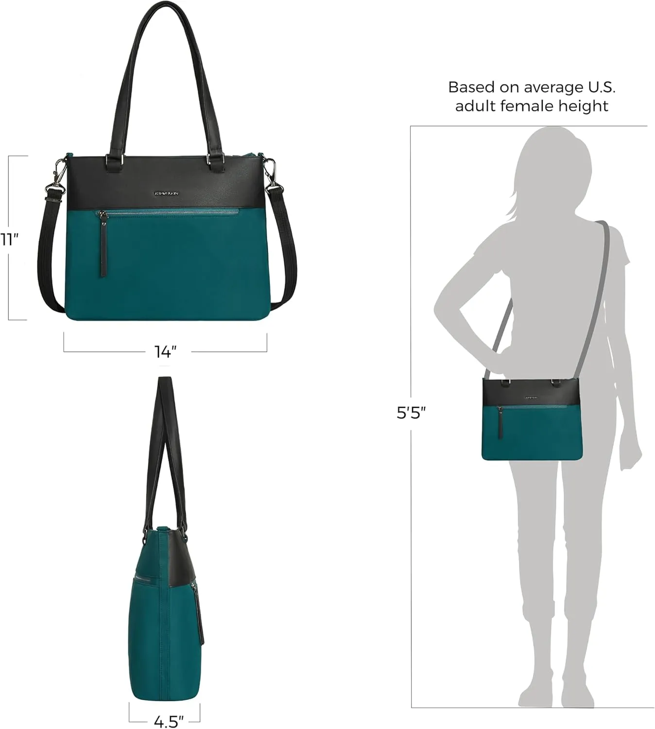 Travelon Anti-Theft Addison Tote Bag