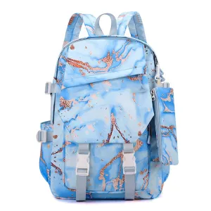 Unisex Nylon Waterproof School Backpack