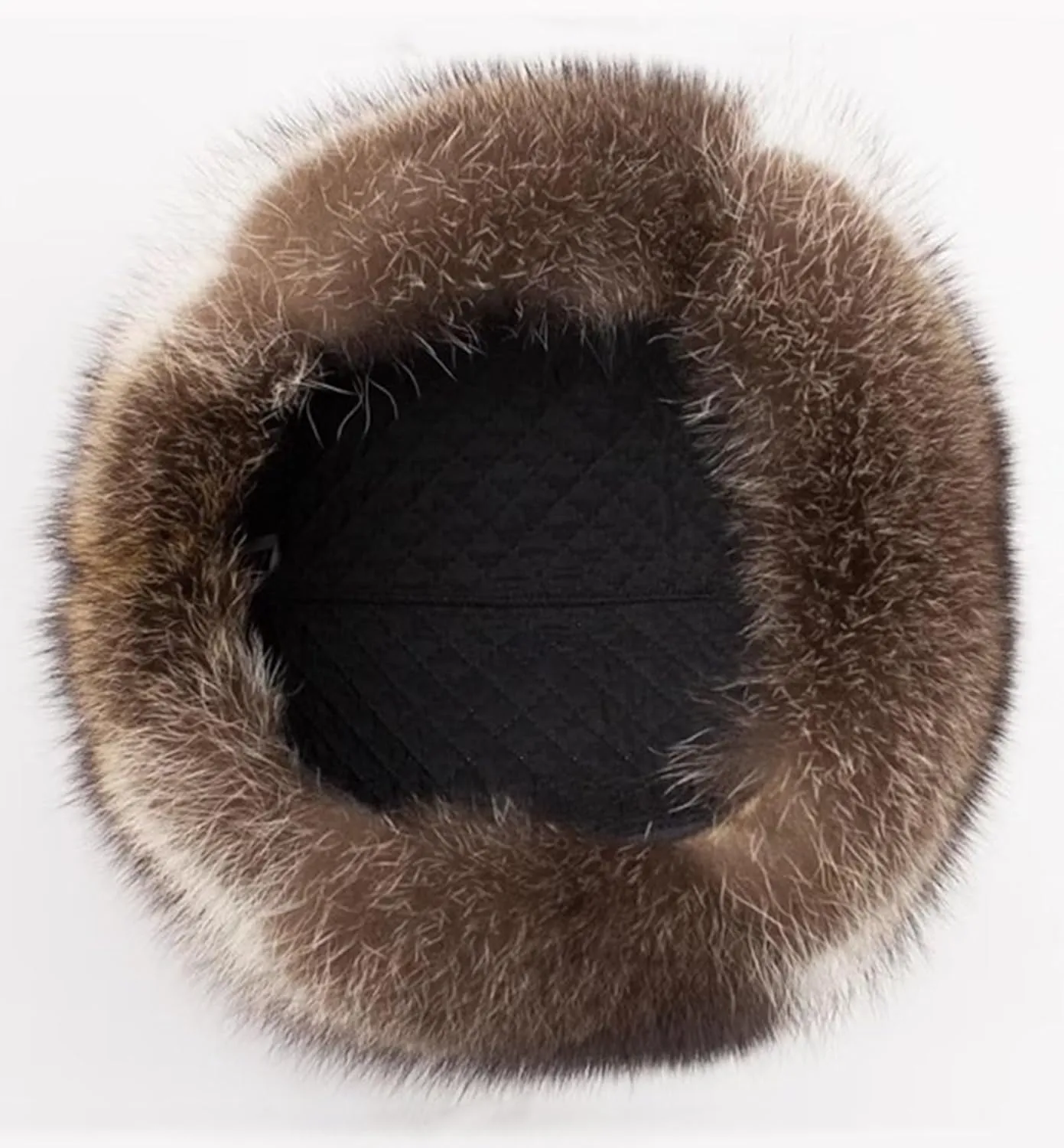 Unisex Winter Trapper Hat, Brown Leather Bomber Hat with Ear Flaps, Warm & Windproof for Outdoor Activities