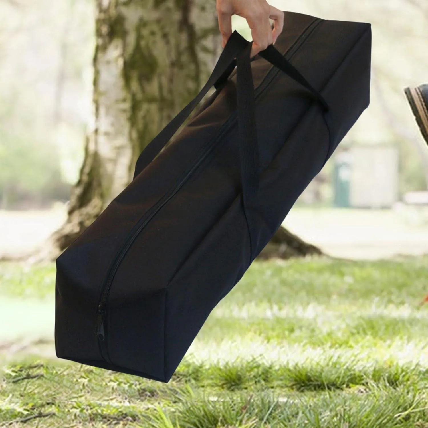 Universal Tent Pole Storage Bag Waterproof Oxford Cloth Pouch Tent Accessories Rod Container Oversize for Awning Frame Canopy Pole