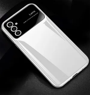 Vaku® Samsung Galaxy S23 FE Polarized Large Window Glass Camera Protector Dual Layer Shockproof Back Cover