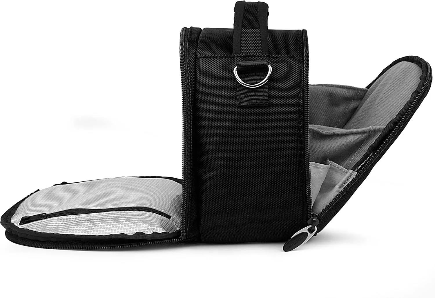 VanGoddy Laurel Onyx Black Carrying Case Bag for Sony Cyber-Shot, Alpha, E-Mount, A-Mount Series Camera's