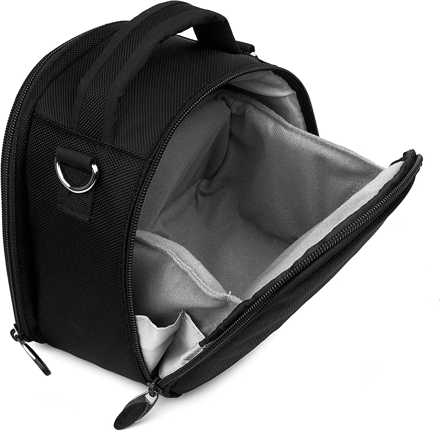 VanGoddy Laurel Onyx Black Carrying Case Bag for Sony Cyber-Shot, Alpha, E-Mount, A-Mount Series Camera's