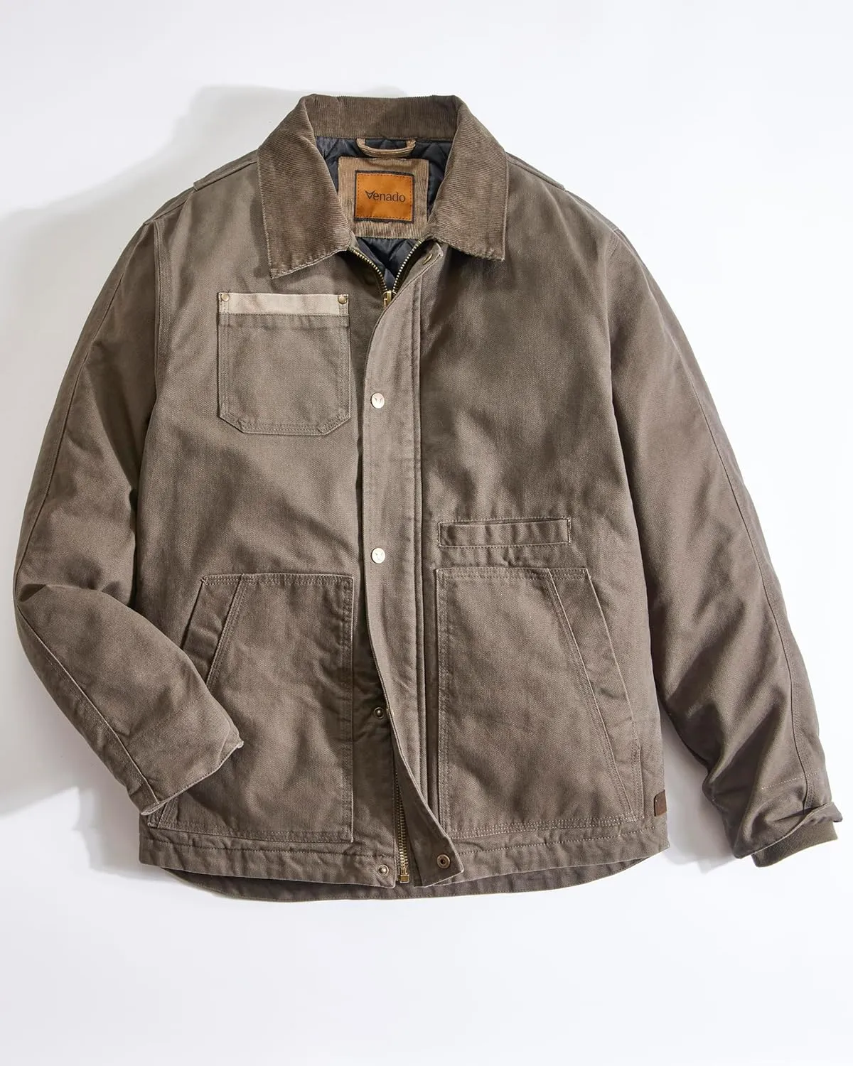 Venado Concealed Carry Jacket for Men - Heavy Duty Canvas - Conceal Carry Pockets