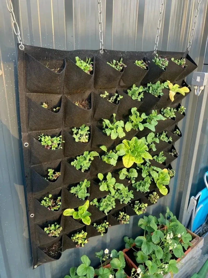 Vertical Multi-Pocket Grow Bags