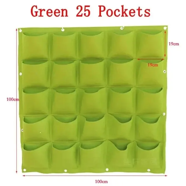 Vertical Multi-Pocket Grow Bags