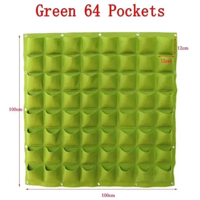 Vertical Multi-Pocket Grow Bags