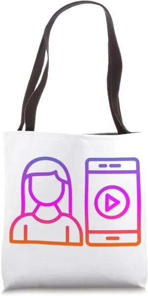 Video Blogger Vlogger Podcaster Tote Bag