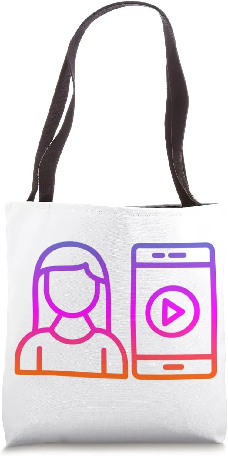 Video Blogger Vlogger Podcaster Tote Bag