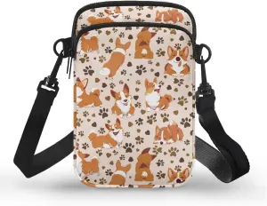 Vintage Crossbody Phone Bag for Women, Small Shoulder Purse and Handbag with Adjustable Strap
