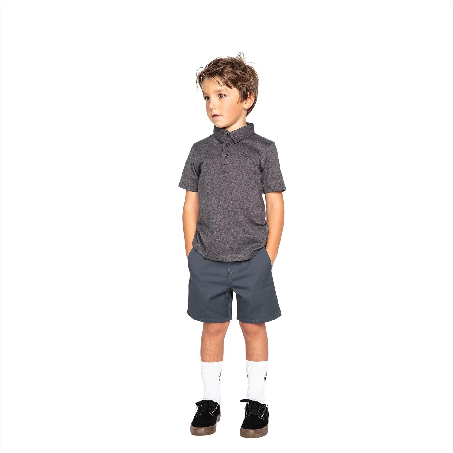 Volcom Boys' Wowzer Short Sleeve Polo Shirt