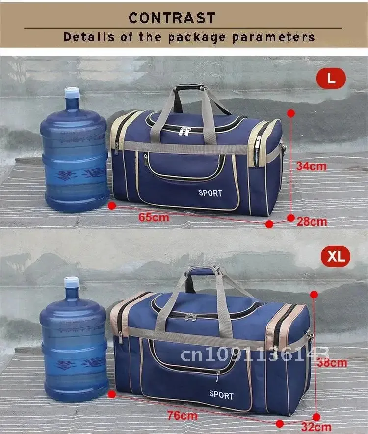 Waterproof Nylon Luggage Gym Bags Outdoor Bag maletas Traveling Tas viaje Women Duffel Sac Large Men For Handbag Travel de Sport