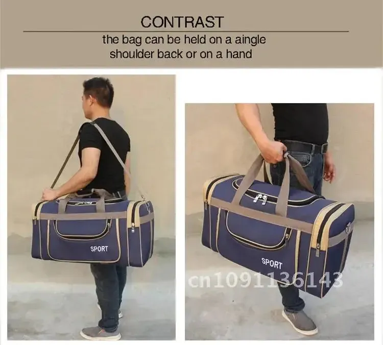 Waterproof Nylon Luggage Gym Bags Outdoor Bag maletas Traveling Tas viaje Women Duffel Sac Large Men For Handbag Travel de Sport