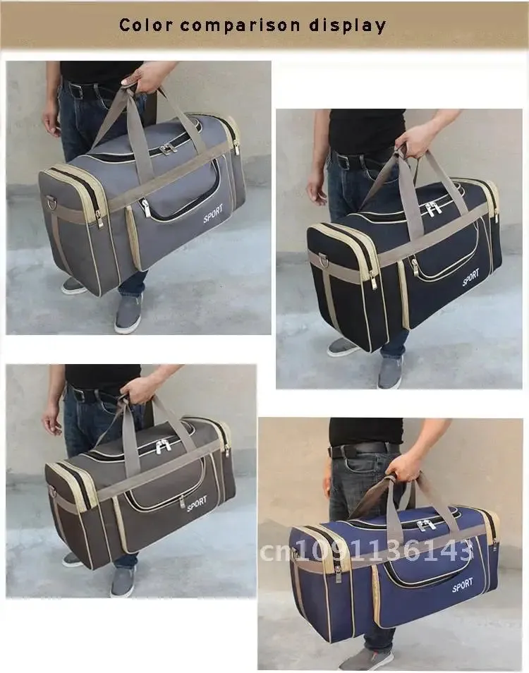 Waterproof Nylon Luggage Gym Bags Outdoor Bag maletas Traveling Tas viaje Women Duffel Sac Large Men For Handbag Travel de Sport