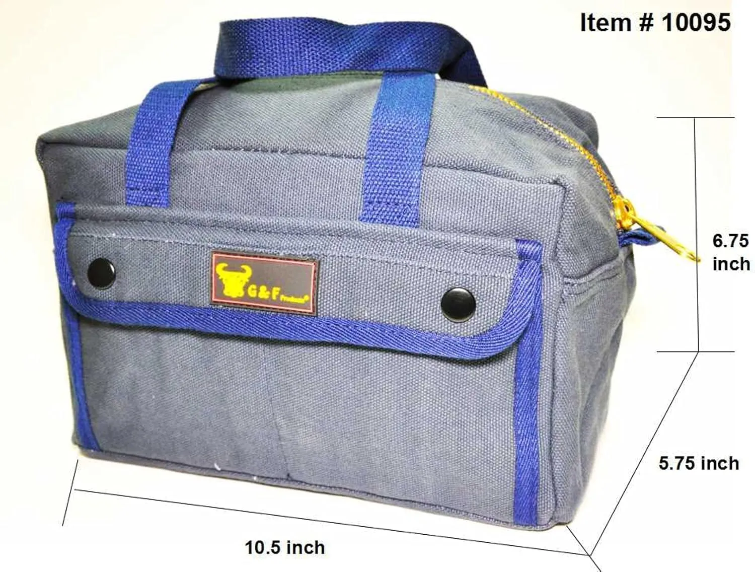 Waxed Canvas All Purpose Military Style Duffle Bag, Water-Resistant, Adjustable Strap, Fully Lined, Double Zipper Closure, heavy Duty, Olive Green