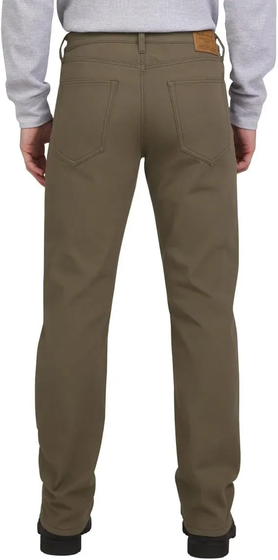 Weatherproof Vintage Men’s Bonded Fleece Lined Canvas Pant