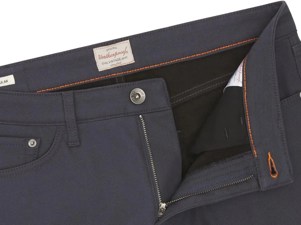 Weatherproof Vintage Men’s Bonded Fleece Lined Canvas Pant