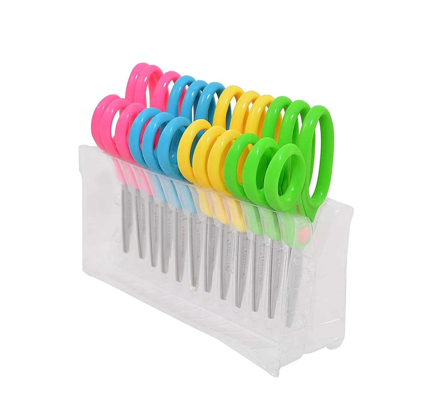 Wescott Blunt Kids Scissors with Anti-Microbial Protection (12 Pack)