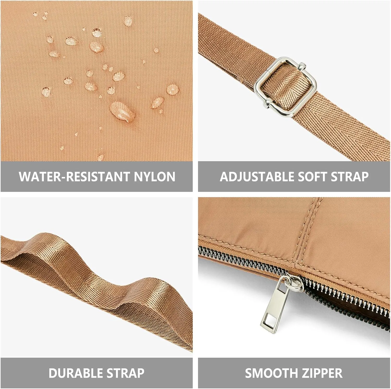 WESTBRONCO Crossbody Bag for Women Vegan Leather Wallet Purses Satchel Shoulder Bags Small Size