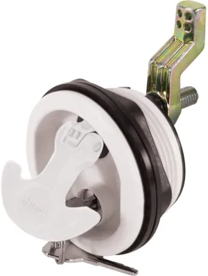 Whitecap 3226WC Nylon Locking T-Handle - White
