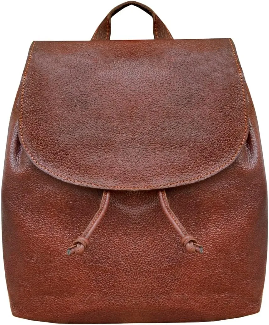 Women Handcrafted Full-Grain Pebbled Leather Casual Shoulder Purse 18AXB06v