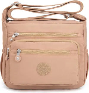 Women Shoulder Handbag Roomy Multiple Pockets Bag Ladies Crossbody Purse Tote Top Handle Satchel