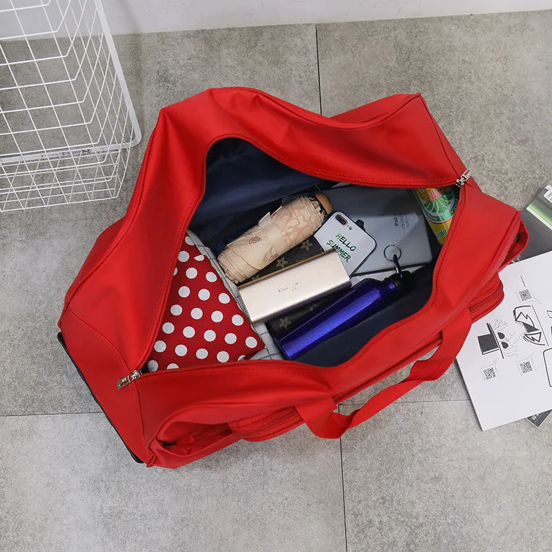 Women's & Men's & Short Distance Large Capacity Korean Waterproof Travel Bags