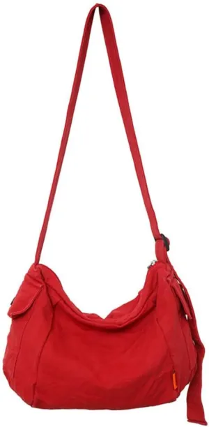 Women's Crossbody Bag Medium Travel Shoulder Bag Fashion Purse Canvas Messenger Bag for Women and Men