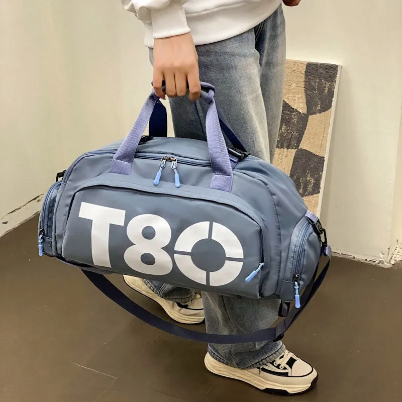 Women's Lettered Short-distance Shoe Warehouse Storage Printed Backpacks